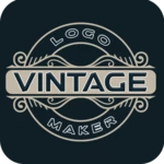 vintage logo maker android application logo